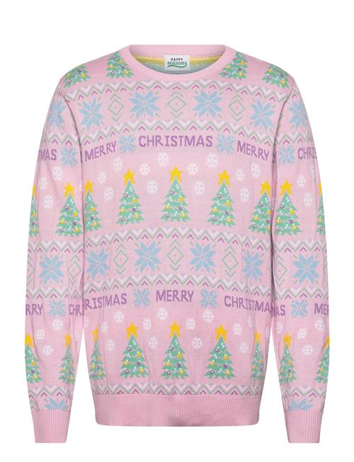 Happy Seasons | The Pinkish Christmas Sweater | XXXL