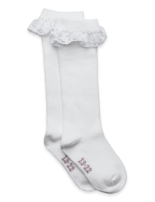 Minymo | Knee Sock W. Lace | 31\34