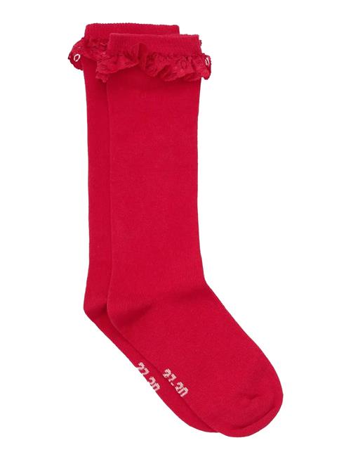 Minymo | Knee Sock W. Lace | 27\30