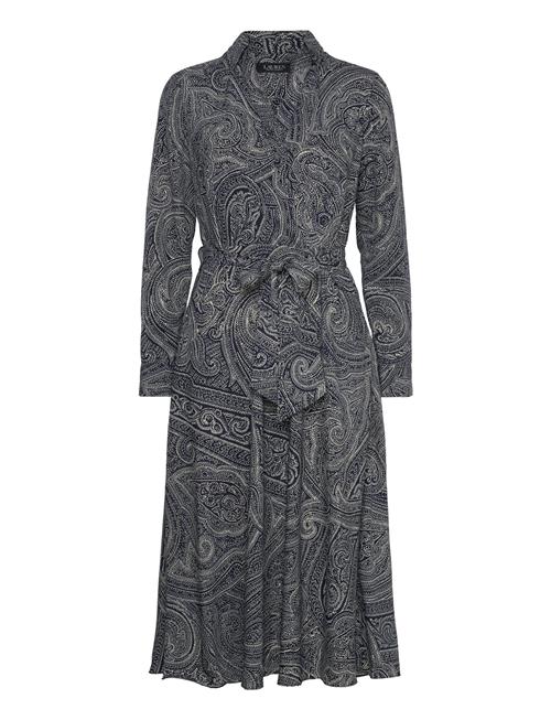 Lauren Ralph Lauren | Paisley Crepe Midi Dress | 32