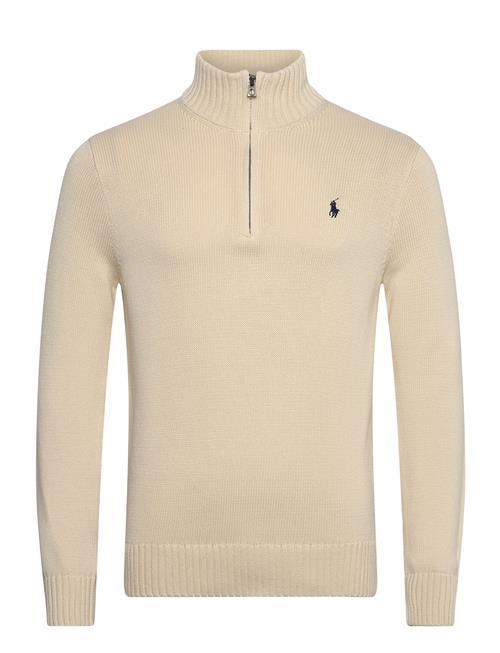 Polo Ralph Lauren | Cotton Quarter-Zip Mockneck Sweater | S