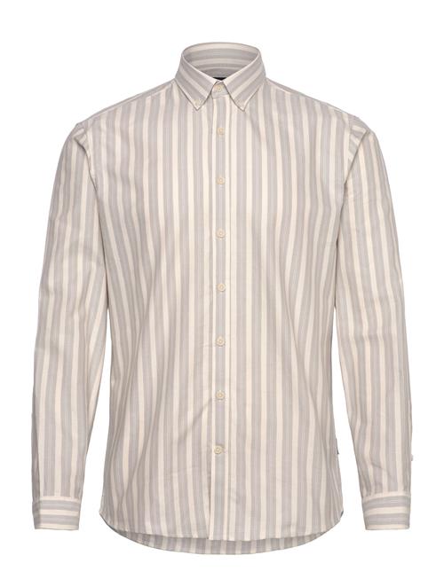 Lindbergh | Striped Oxford Shirt L/S | S