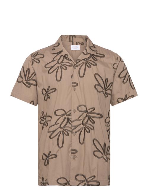 Lindbergh | Embroidered Cotton Shirt S/S | XL