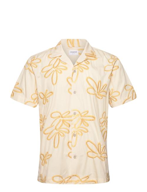 Lindbergh | Embroidered Cotton Shirt S/S | M