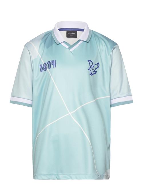 Lyle & Scott | Oversized Print Argyle Polo Shirt | 140-146