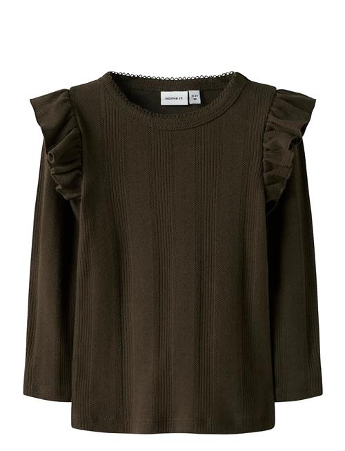 name it | Nmfjulia Ls Slim Top Noos | 110