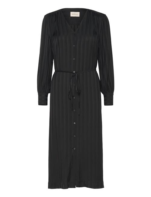 Gant | Relaxed Satin Stripe Shirt Dress | 44