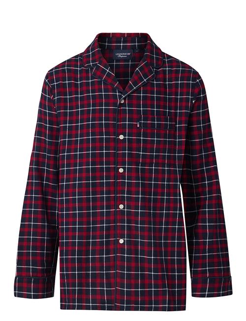 Lexington Home | Miranda Organic Cotton Checked Flannel Pajama Set | XS