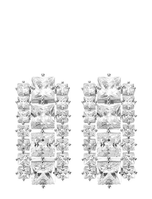 By Jolima | Sky Crystal Earring Silver | ONE SIZE