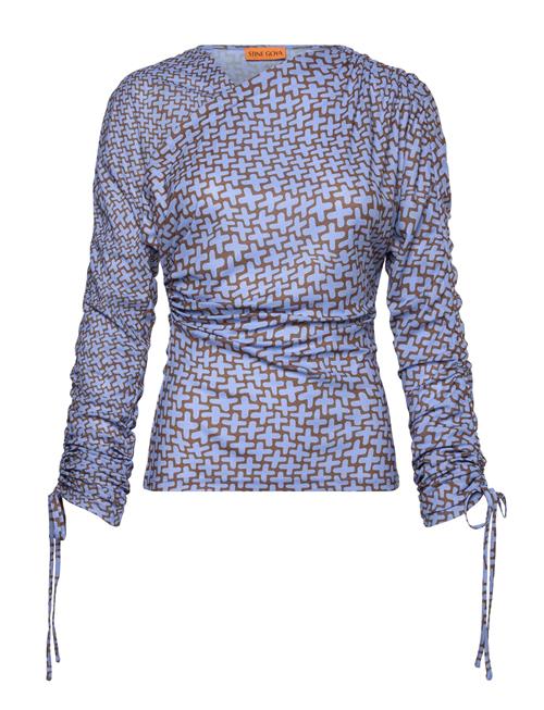 STINE GOYA | 2245 Dry Jersey, Wrap Front Gathere | XXS