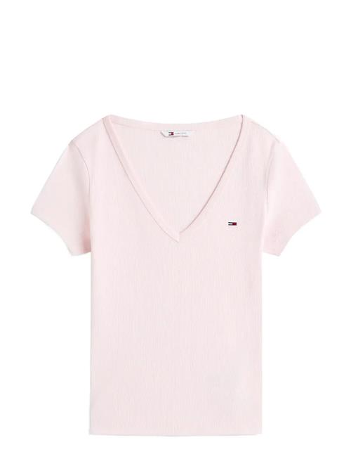Tommy Jeans | Tjw Slim Essential Rib V Ss | M