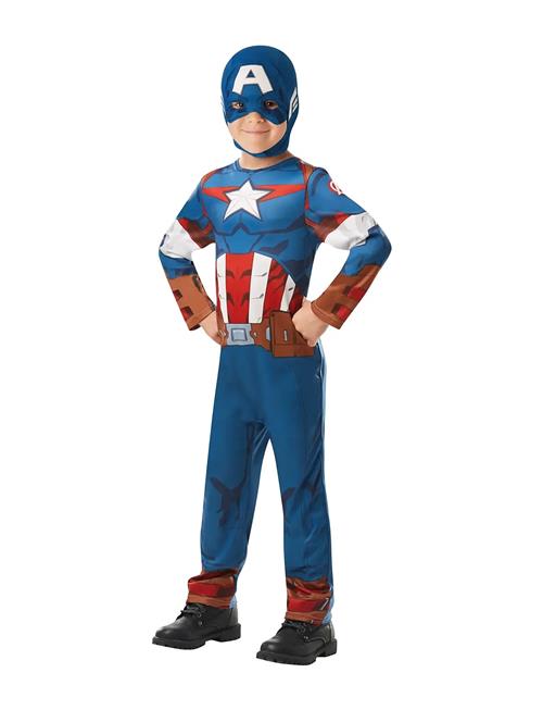 Rubies | Captain America Classic Costume | 3-4Y