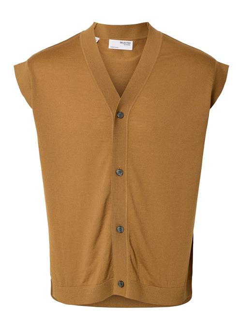Selected | Slhtray Knit Merino Vest Cardigan Ex | L