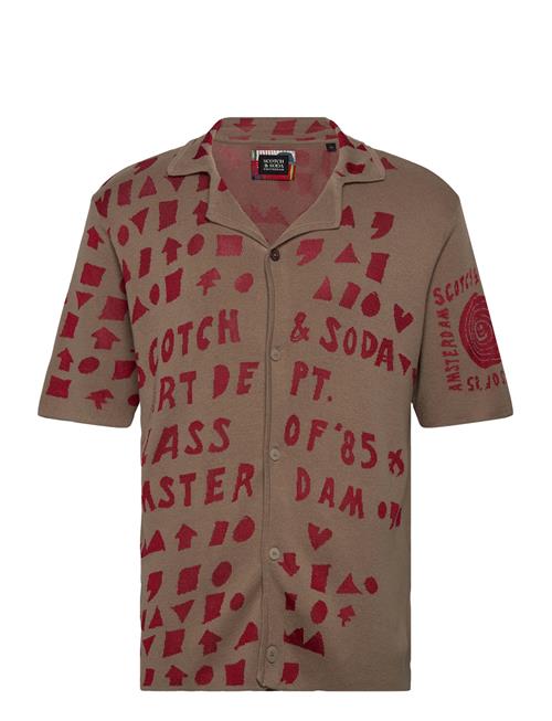 Scotch & Soda | Jacquard Knitted Shirt | S