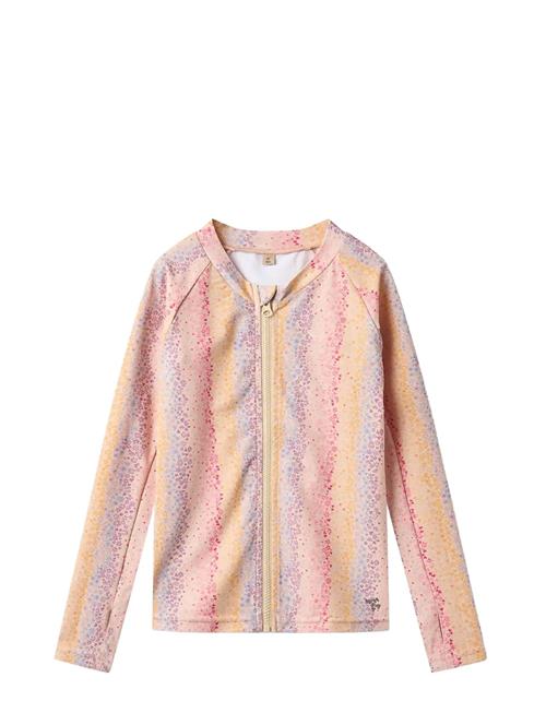 Wheat | Swim T-Shirt L/S Zip Ada | 104