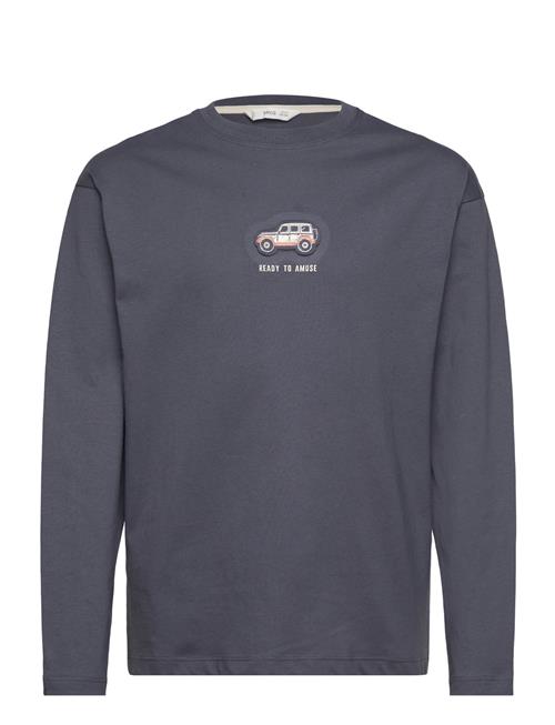 Mango | Printed Cotton-Blend T-Shirt | 128