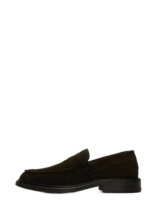 Selected | Slhcarter Suede Low Penny Loafer | 45