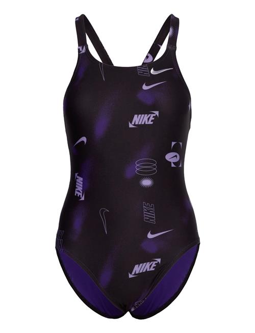 NIKE SWIM | Nike Hydrastrong Multi Print Fastback One Piece | 38
