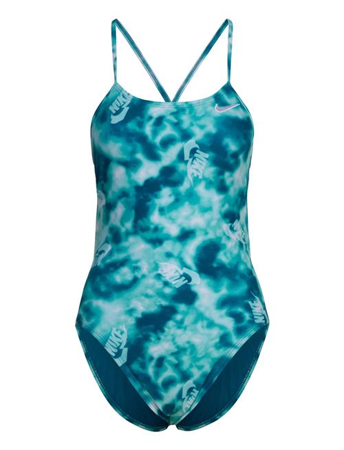 NIKE SWIM | Nike Hydrastrong Multi Print Cutout One Piece | 34
