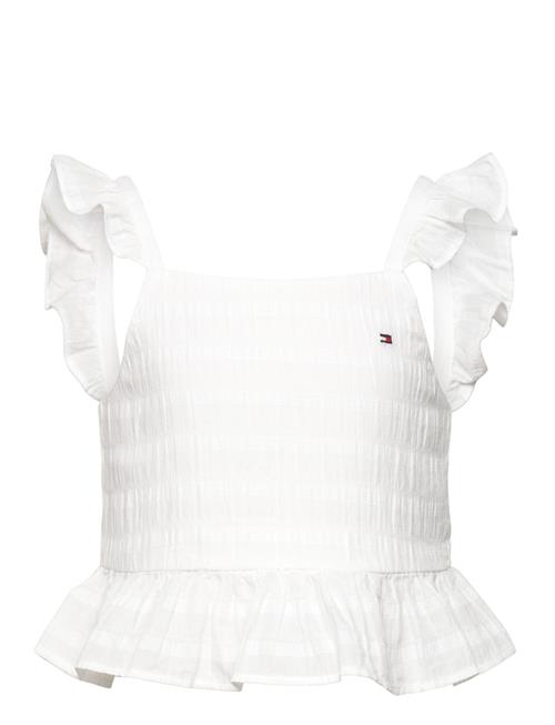 Tommy Hilfiger | Textured Cotton Top Slvls | 164