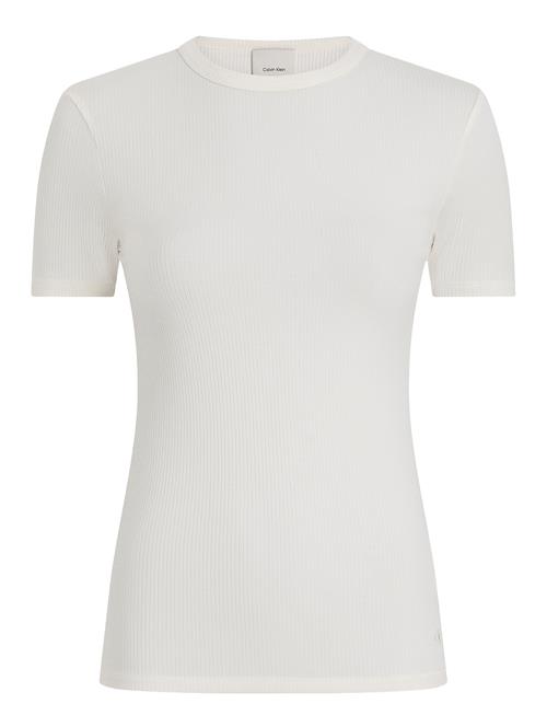 Calvin Klein | Modal Rib Slim Ss Top | XS