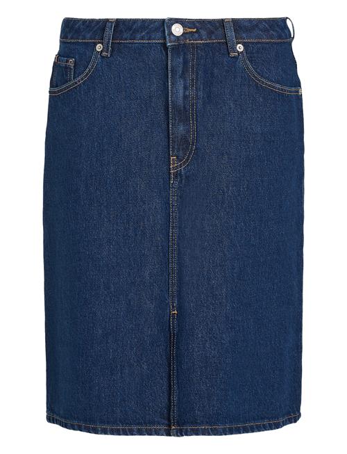 Tommy Hilfiger | Dnm Knee Straight Skirt Rw Ace | 34