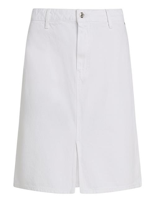 Tommy Hilfiger | Dnm Knee Straight Skirt Rw White | 38