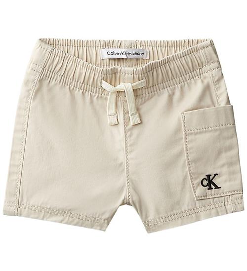 Calvin Klein Shorts - Twill - Oatmeal
