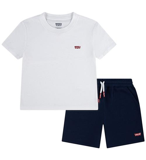 Levis Shortssæt - Bright White/Navy