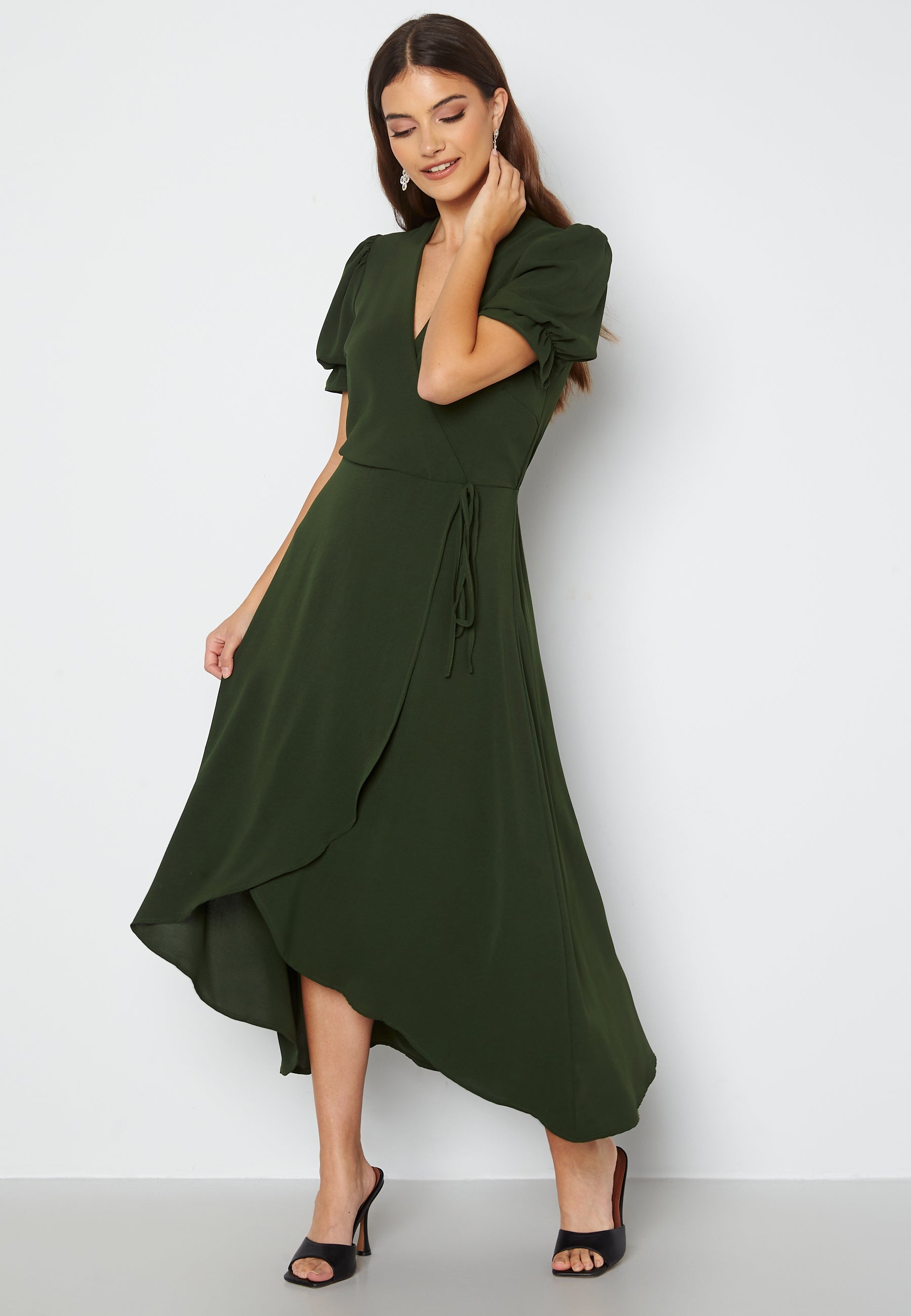 AX Paris Wrap Side Tie Maxi Dress