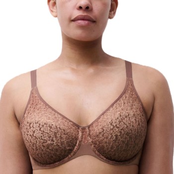 Chantelle BH EasyFeel Norah Underwired Bra Brun nylon F 70 Dame