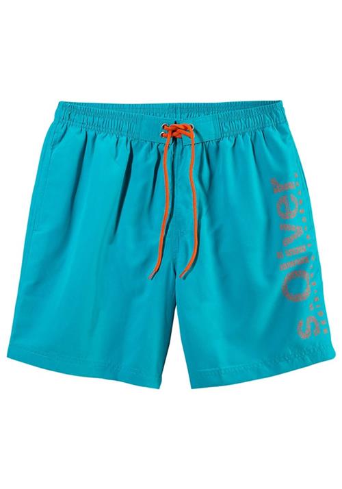 s.Oliver Badeshorts  aqua / orange