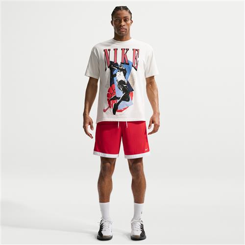 Nike DNA Academy Dri-FIT-basketballshorts til mænd (20 cm) - rød