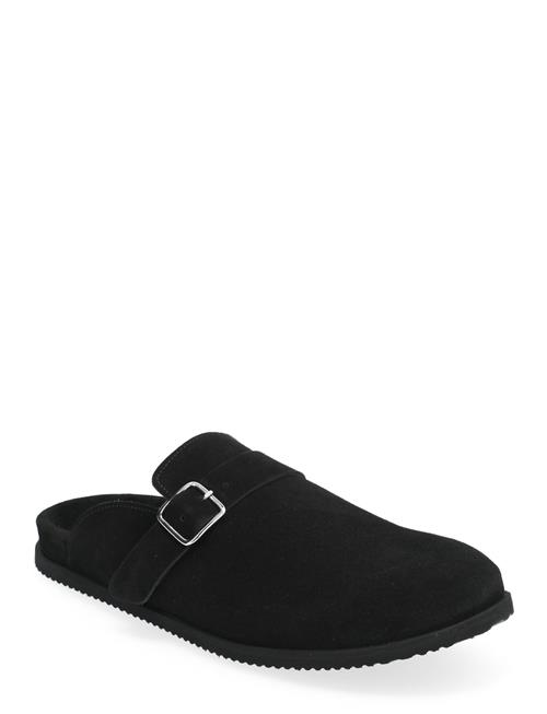 Garment Project | Blake Clog - Black Suede | 40