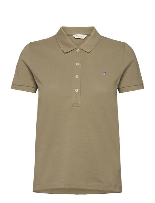 GANT | Slim Sheild Cap Sleeve Pique Polo | S