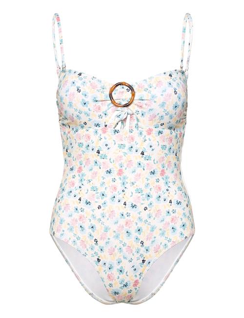 Malina | Mandy Bamboo-Ring Bandeau Swimsuit | L