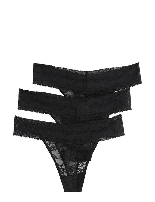 Lindex | Brief Thong Low Lacey 3 Pack | XL
