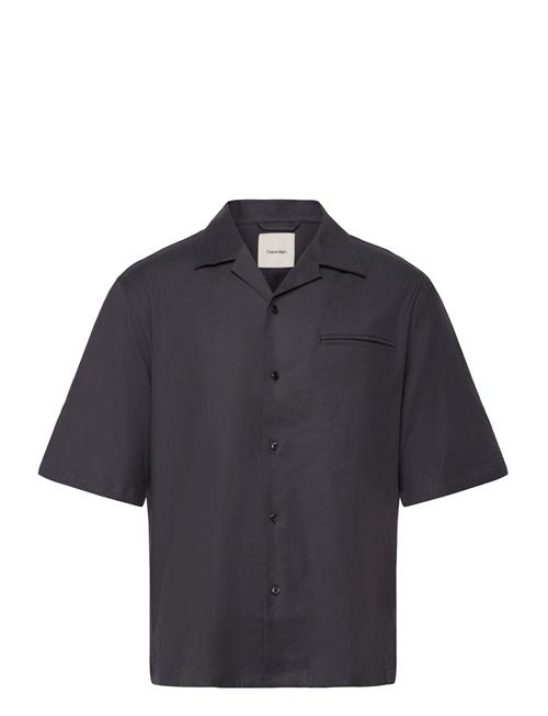 Calvin Klein | Ss Linen Lyocell Camp Relaxed Sh | L