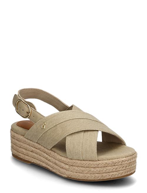 Tommy Hilfiger | Denim Espadrille Platform Sandal | 41