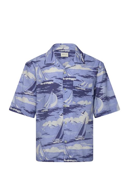 Gant | Rel Sailing Print Ss Shirt | M