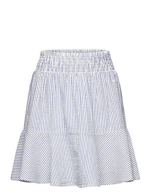 GANT | Striped Seersucker Smocked Skirt | 158-164