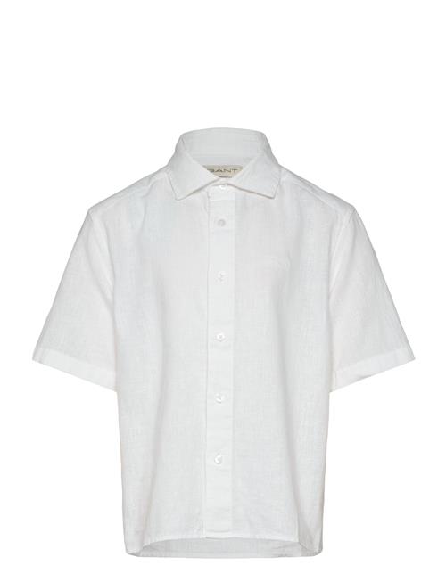 GANT | Cotton Linen Ss Shirt | 176