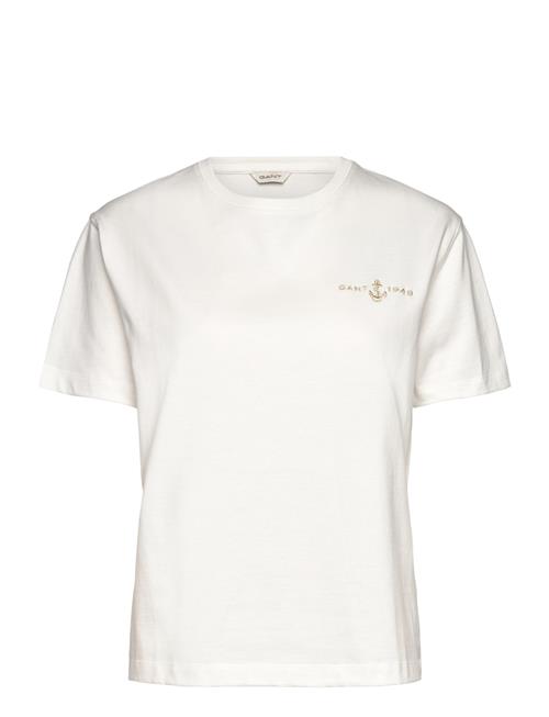 GANT | Embroidered Anchor Ss T-Shirt | XS