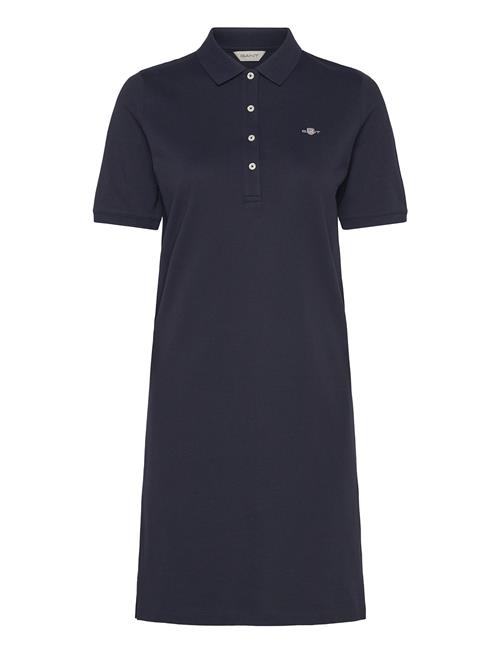GANT | Shield Ss Pique Polo Dress | M
