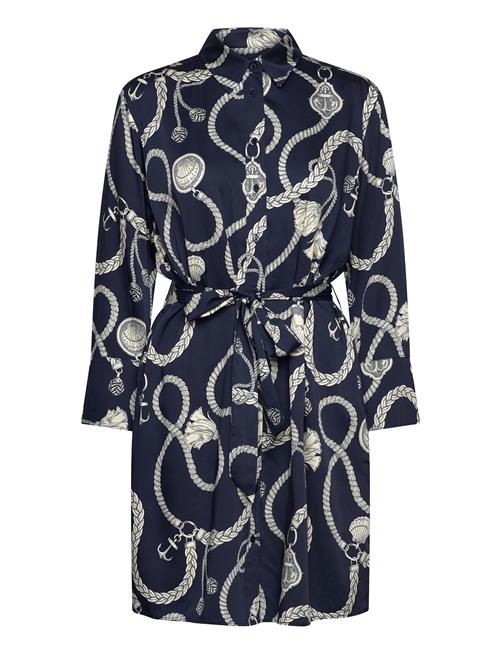 Gant | Rel Sailing Print Shirt Dress | 36