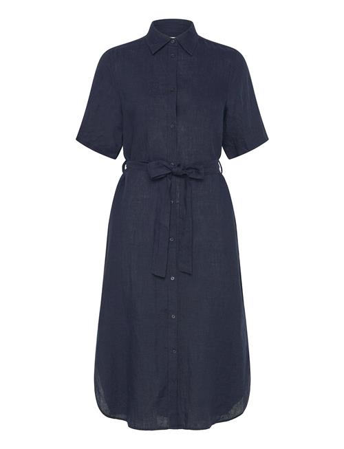 GANT | Reg Linen Ss Shirt Dress | 40