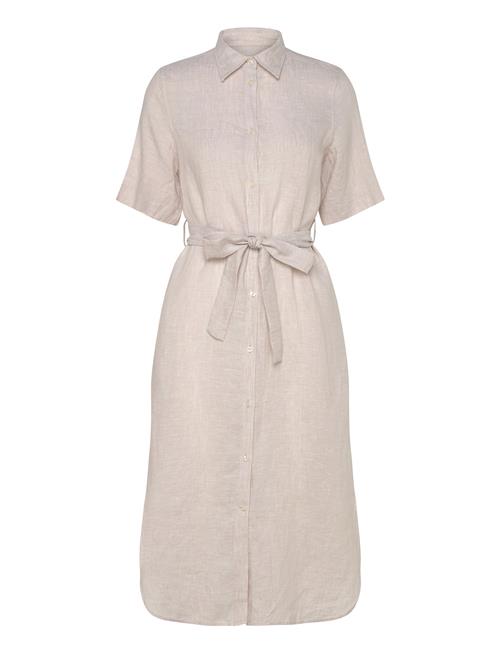 GANT | Reg Linen Ss Shirt Dress | 40