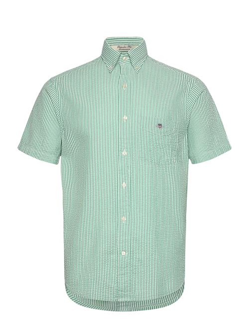 GANT | Reg Seersucker Stripe Ss Shirt | S