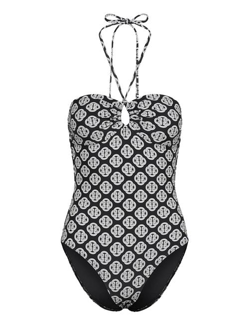 Gant | Monogram Print Swimsuit | XS