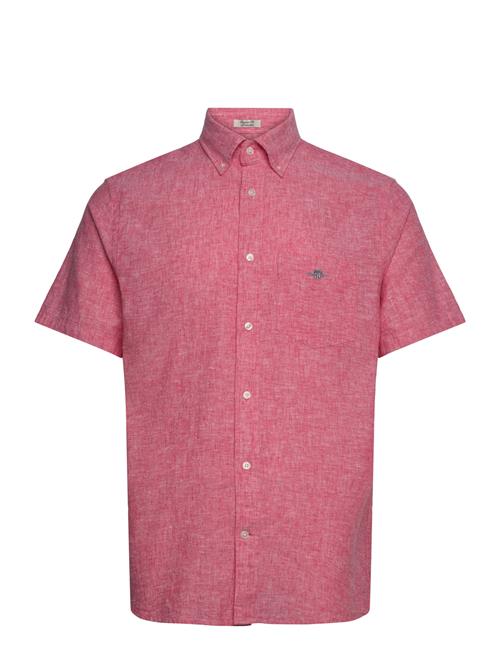 GANT | Reg Cotton Linen Ss Shirt | S